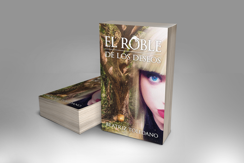Book Cover: El roble de los deseos - Design gráfico
