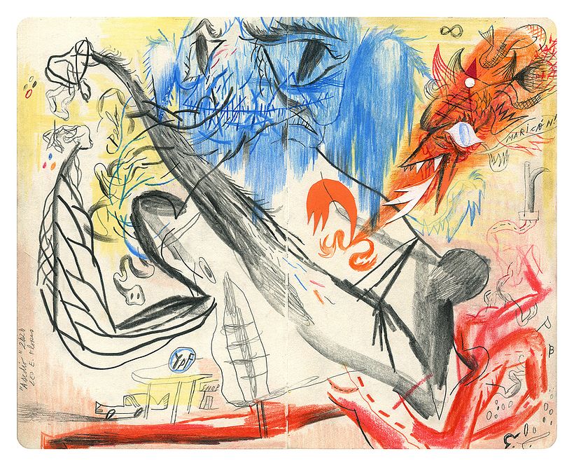 Dibujos en Libretas IV 0