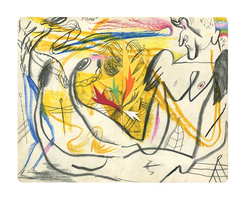 Dibujos en Libretas IV 1