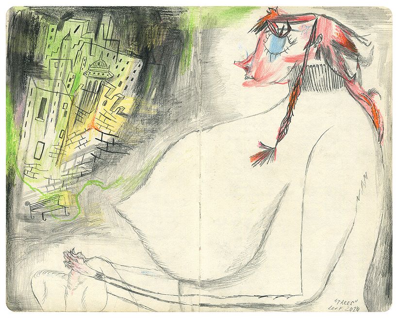 Dibujos en Libretas IV 9