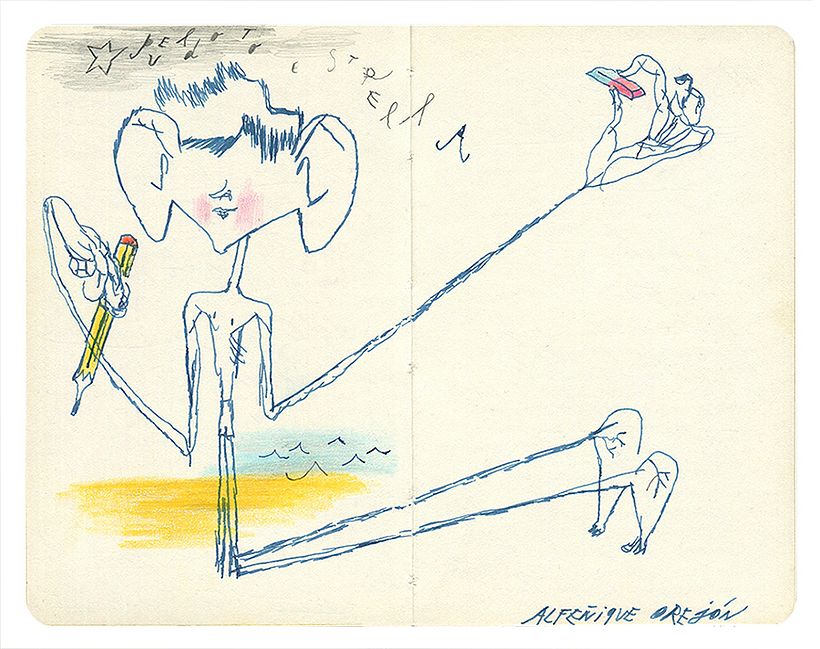 Dibujos en Libretas IV 11