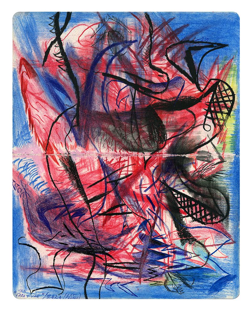 Dibujos en Libretas IV 12