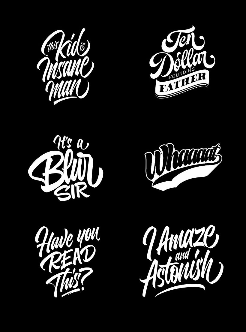 Hamilton Musical - Lettering Quotes 3