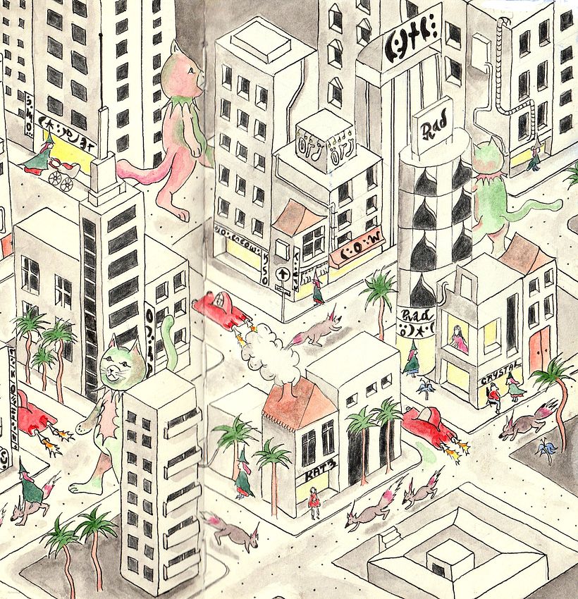 My project in The Art of Sketching: Transform Your Doodles into Art course 2