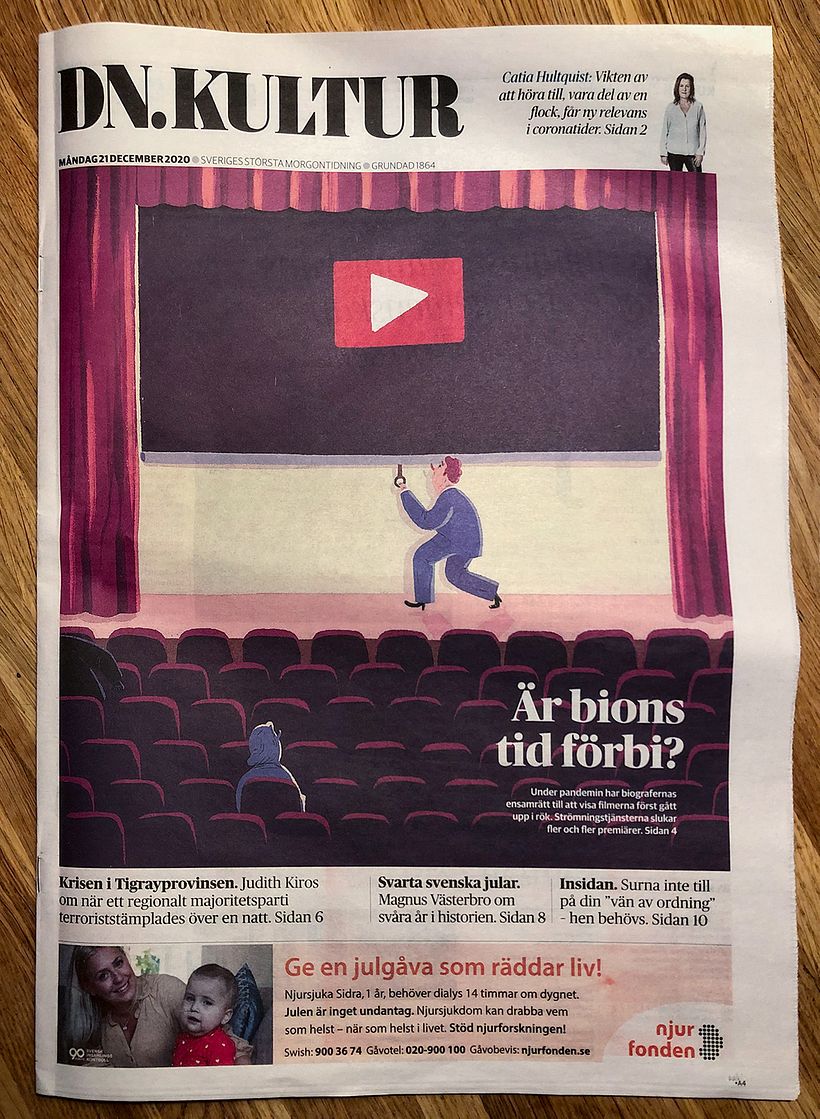 Editorial illustrations: Dagens Nyheter 0