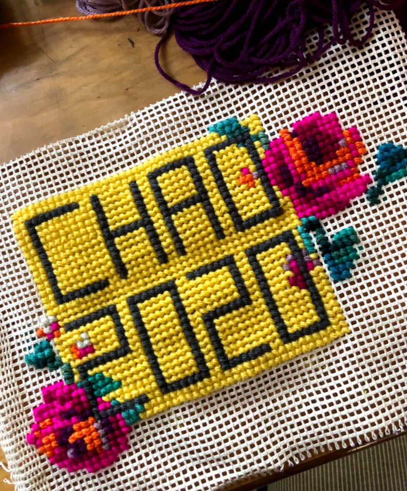 Free Download: Cross-Stitch Pattern to Say Goodbye to 2020 3