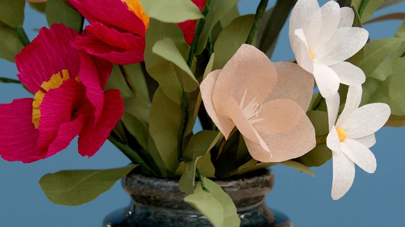 Materials: Paper Flowers 7