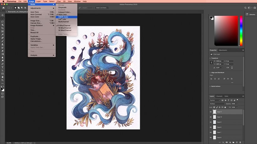 Illustration Tutorial: How to Adapt Your Work to Different Media 4