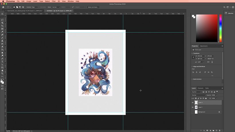 Illustration Tutorial: How to Adapt Your Work to Different Media 11