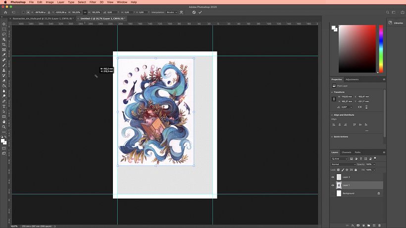 Illustration Tutorial: How to Adapt Your Work to Different Media 12