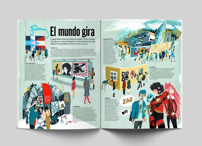 Fashion & Arts Magazine. El mundo gira 0