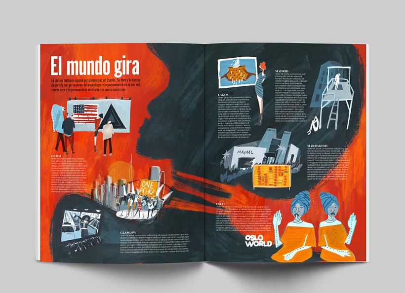Fashion & Arts Magazine. El mundo gira 2