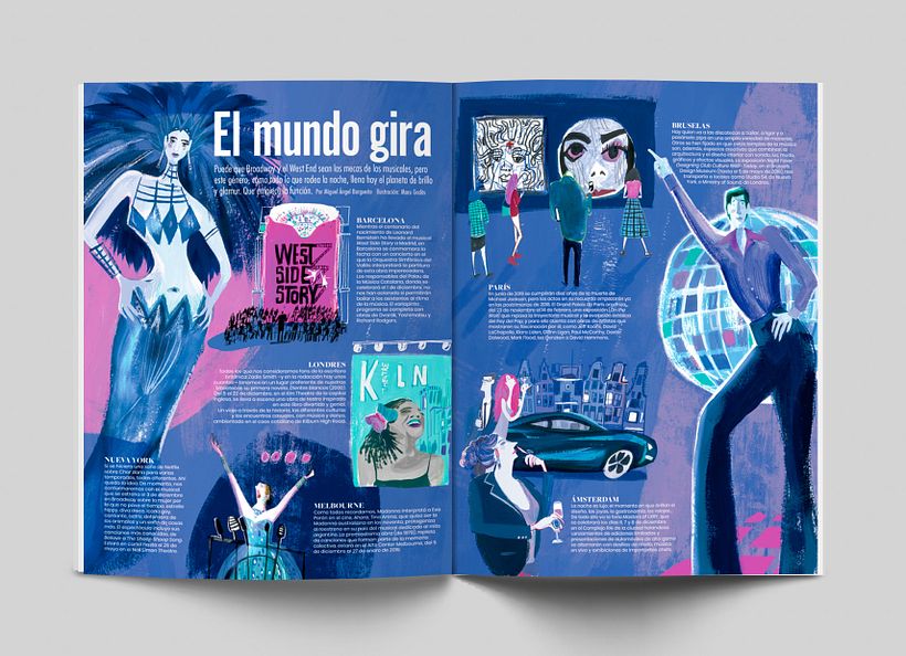 Fashion & Arts Magazine. El mundo gira 3