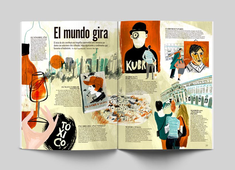 Fashion & Arts Magazine. El mundo gira 4