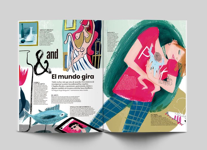 Fashion & Arts Magazine. El mundo gira 7