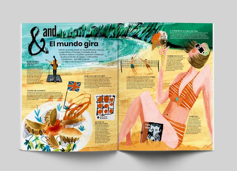 Fashion & Arts Magazine. El mundo gira 8