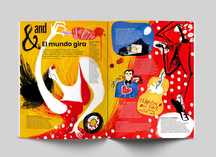 Fashion & Arts Magazine. El mundo gira 9