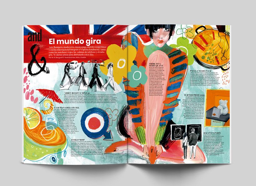 Fashion & Arts Magazine. El mundo gira 10