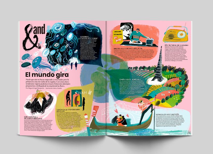 Fashion & Arts Magazine. El mundo gira 11