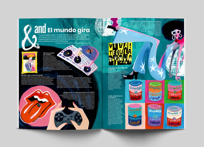 Fashion & Arts Magazine. El mundo gira 12