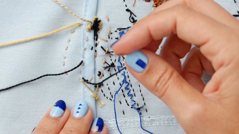 Tutorial Bordado: como arrematar bem a sua criação 3