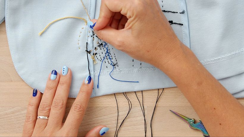 Tutorial Bordado: como arrematar bem a sua criação 5