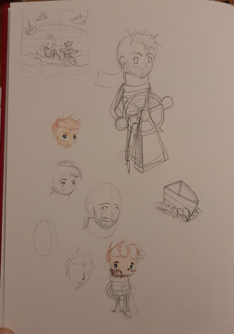 Versión final de composición y exploraciones del marinero