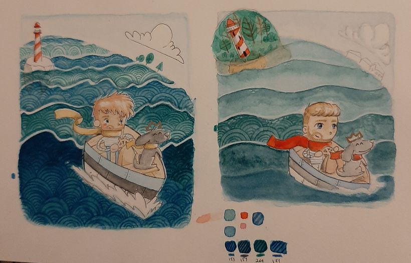 Estudio de color y texturas