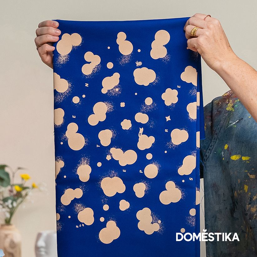 Aquí puedes ver de cerca los detalles del diseño ya estampado