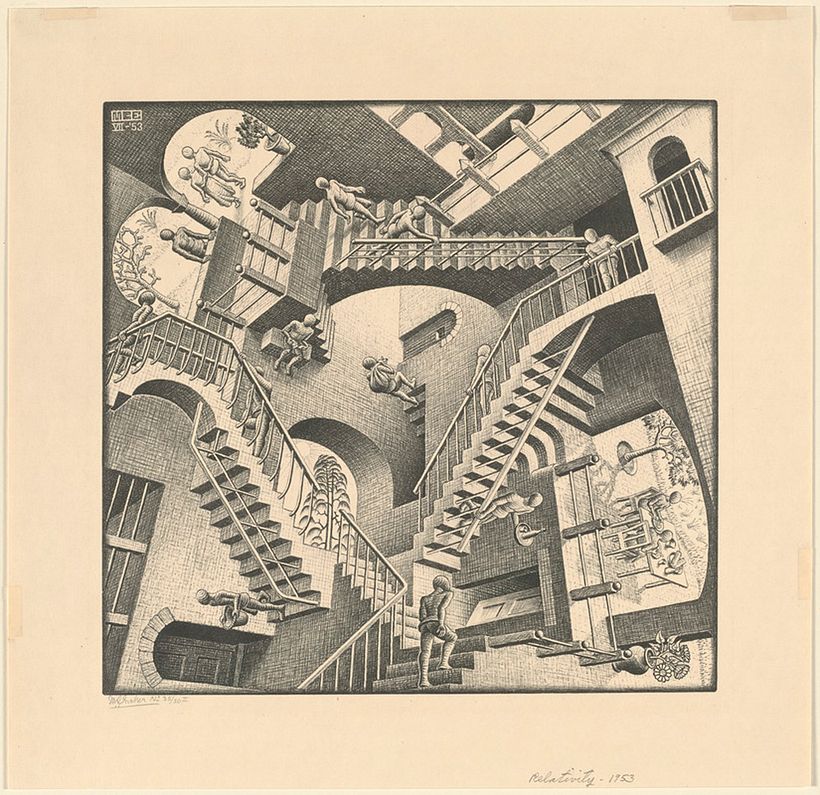 Explore Escher's Engravings in High Resolution 1
