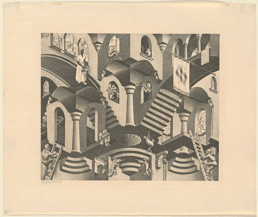 Explore Escher's Engravings in High Resolution 8