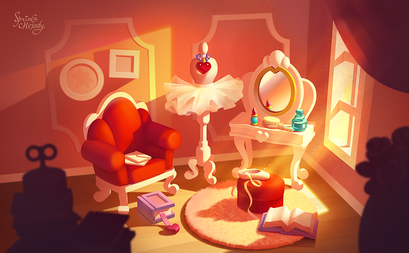 My project in Illustrating Emotions through Color course 0