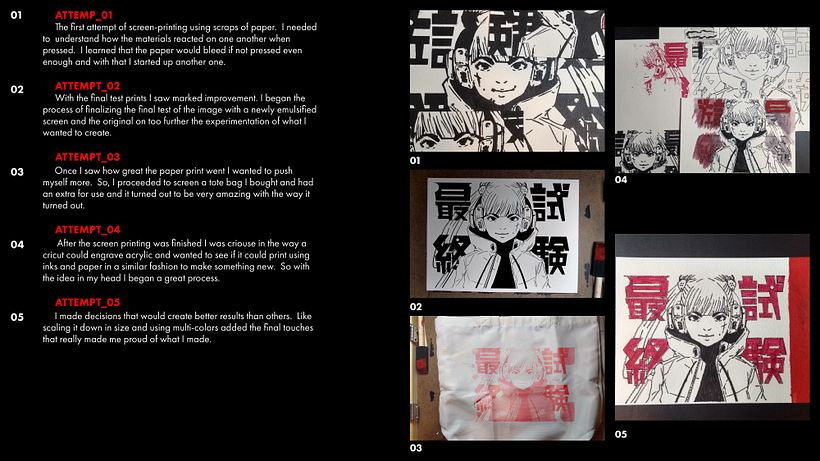 Description about the process