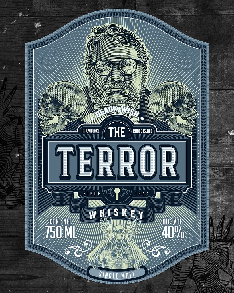 Mi Proyecto del curso: Técnicas de grabado digital "TERROR" 3