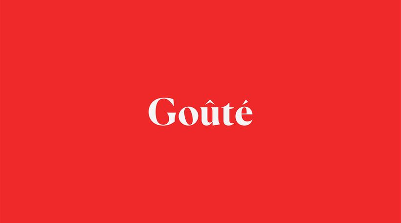 Goûté / Branding  - Branding & Identity