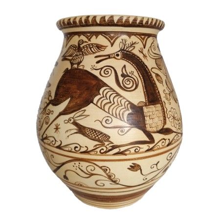 Cerámica Ibérica vasija original.