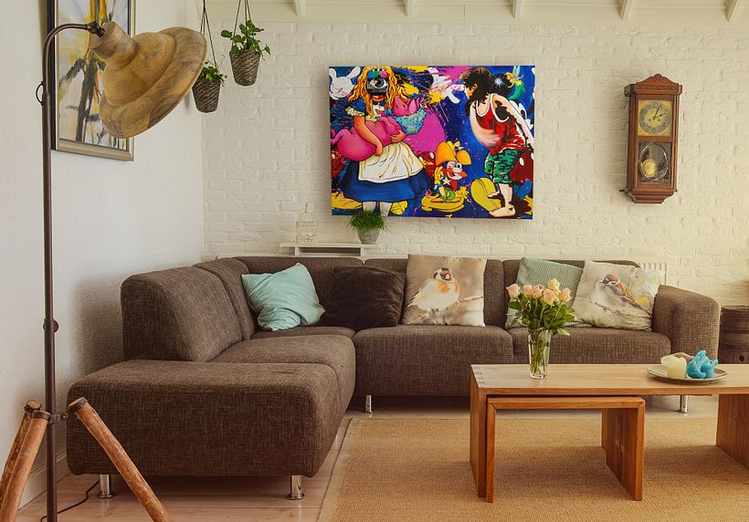 "Nunca fuimos ángeles", donde lo rústico y lo moderno conviven a la perfección.