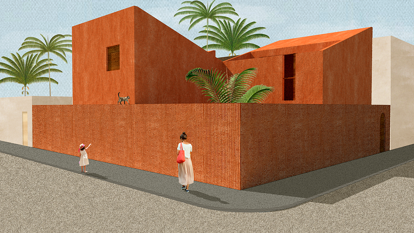 Meu projeto do curso: Representação gráfica de projetos arquitetônicos 1