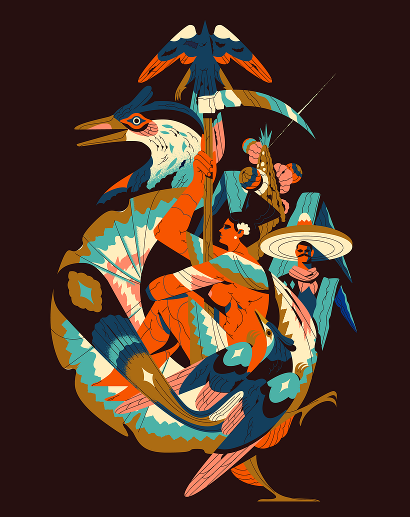 Esta es la ilustración 8 de una serie que comencé hace casi un año para mejorar mis composiciones