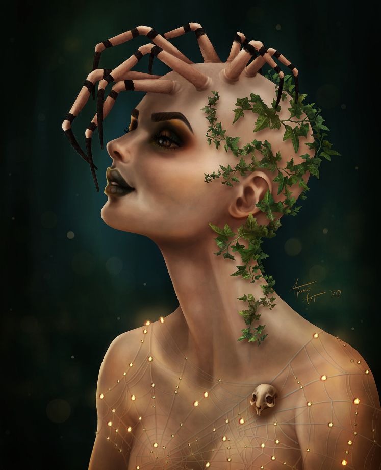 My project in Digital Fantasy Portraits with Photoshop course 0