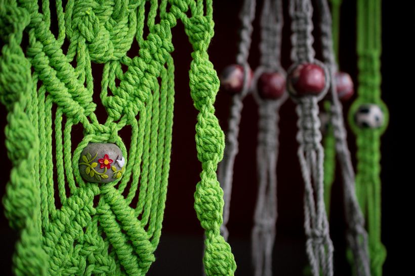 Il mio progetto di corso: Design di accessori in macramè 1