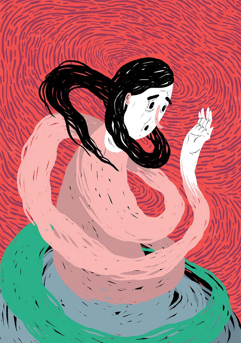 Editorial illustrations: Modern Psykologi - Traditional illustration