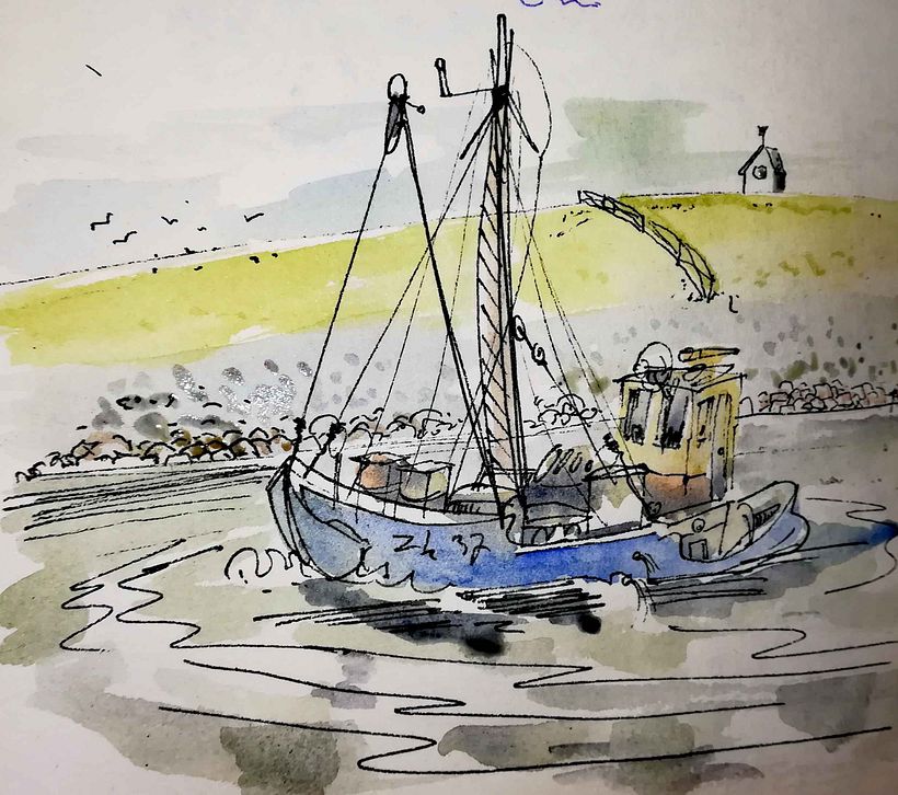 My project in Urban Sketching: Express Your World in a New Perspective course 7