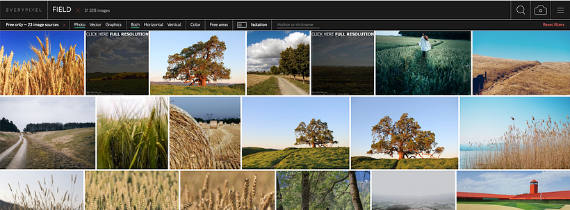 Everypixel websites for free stock images