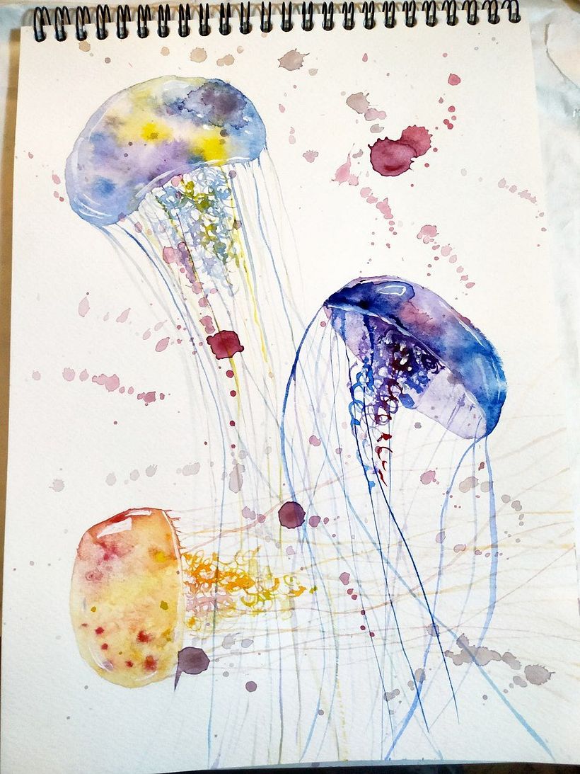 My project in Modern Watercolor Techniques course 2