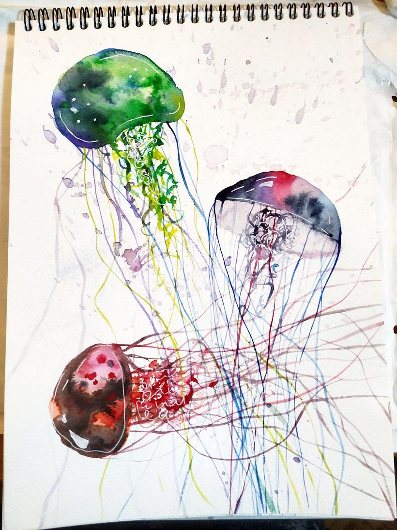 My project in Modern Watercolor Techniques course 3