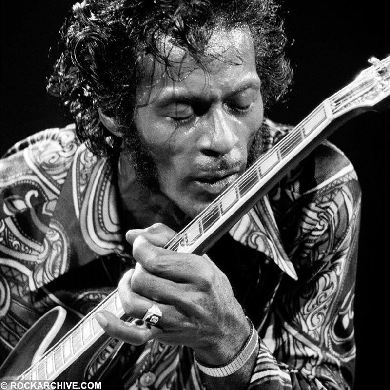 Chuck Berry. Crédito: Bob Gruen