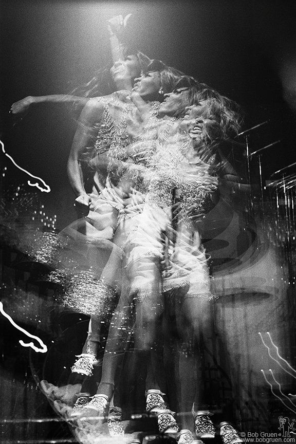 Tina Turner. Crédito: Bob Gruen