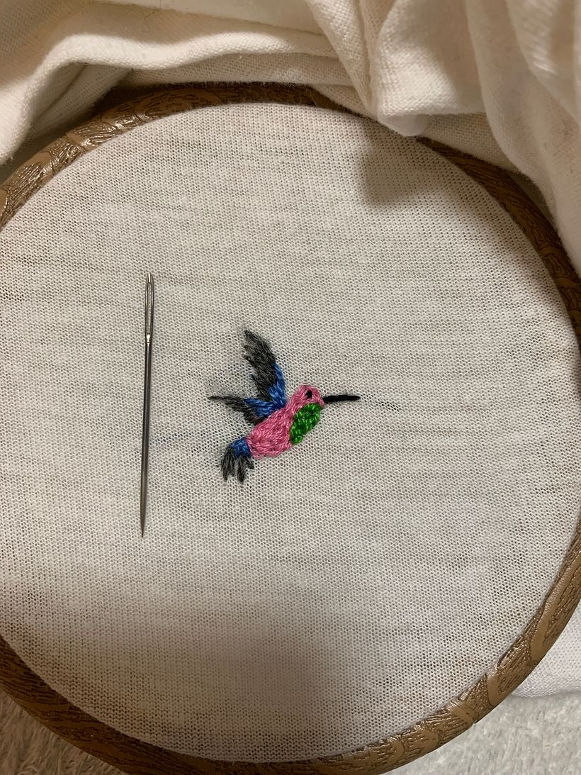 I loved this course, absoluetly worth it.💓 my final project is this cute bird🧡