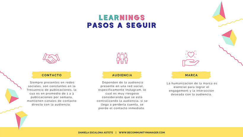 Mi Proyecto del curso: Introducción al community management | Dani Escalona 3